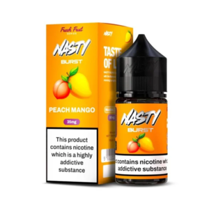 Nasty Burst Saltnic Peach Mango 30ml