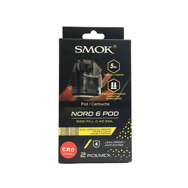 SMOK Nord 6 Pod Cartridge 5ml (2pcs)