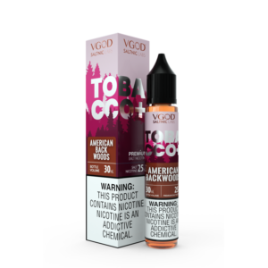 Vgod Tobacco Plus Saltnic American Backwoods 30ml